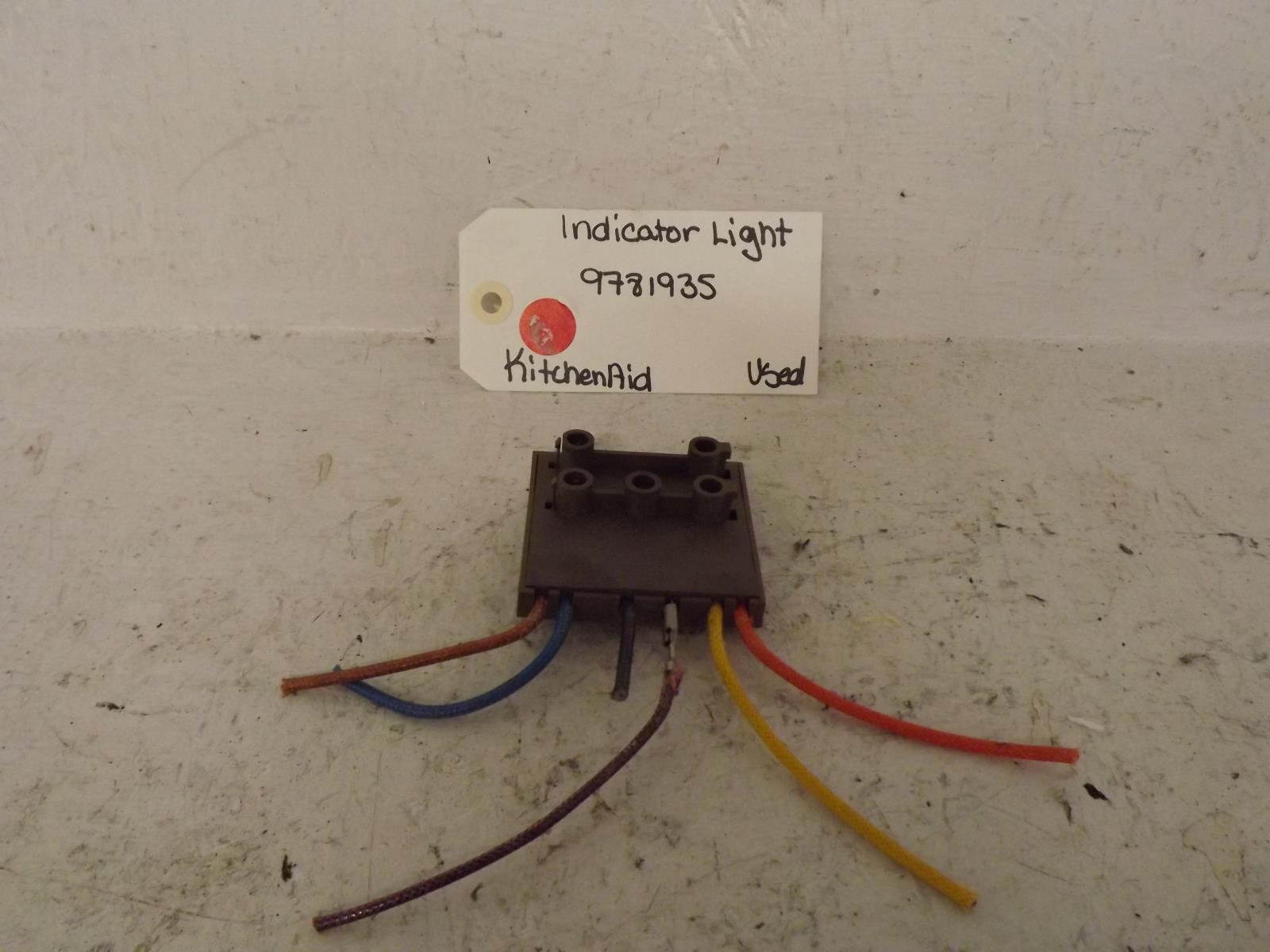 KitchenAid Stove 9781935 Indicator Light Used KitchenAid Stove 9781935 Indicator Light Used